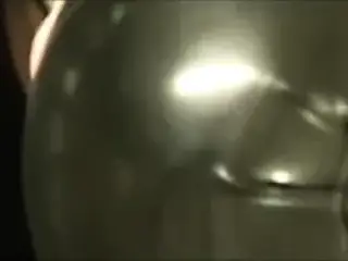 Fuck and blowjob in full cover latex catsuit