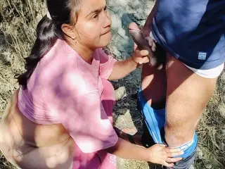 Indian Desi inocent School Girl Wet Pussy outdoor jungle Sex