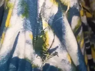 Pussy close-up in bathroom