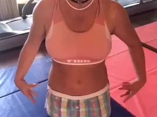 Britney Spears workout