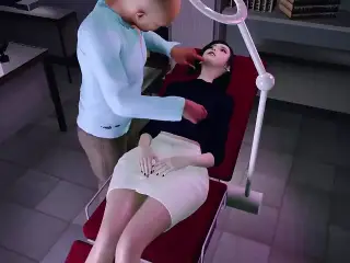 3D Hot Asian Wife Cheating with Her Doctor