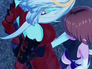 Futa Demon Towa fucks Chronoa - Dragon Ball Super Hentai.