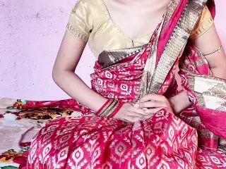 Indian saree me dekh kr bhabhi ko mn nehi mana to khub choda