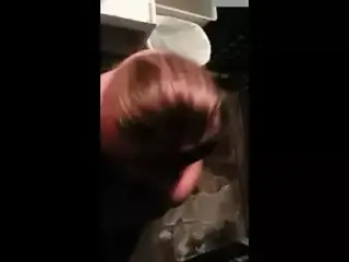 Snuck off and got a blowjob at a party