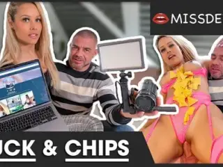 Eating Chips While Fucking! MISSDEEP.com