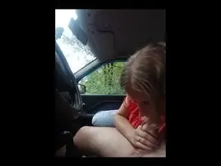 Amateur sex in car