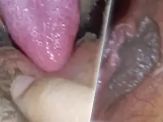 Hot Bhabhi  pussy licking