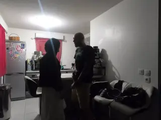 Back From the Evening with My Wife's Girlfriend She Warmed Me up so I Could Fuck Her