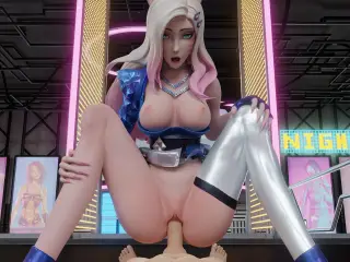 Ahri goes All Out when it cums to clubbing