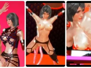 Hentai 3D - Get fuck in SM room with a man, turns out he's an alien.
