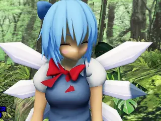 MMD Touhou - Cirno Sex in the forest