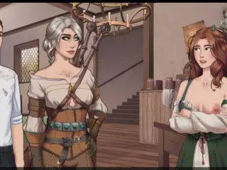 Dirty Fantasy #04 - The Witcher Sexy Blonde Ciri