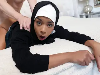 Conservative Teen Freya Kennedy Gets Sex Lesson From Horny Step Uncle After Class - Hijab Hookup