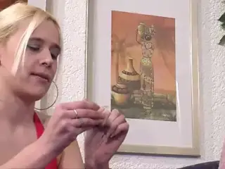 Big ass in a nasty threesome