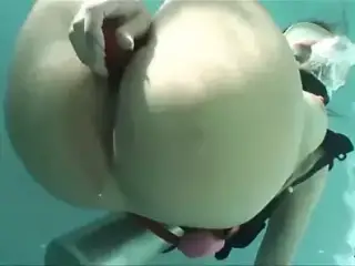 Megan Jones Underwater Scuba Masturbation