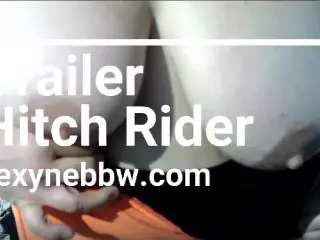 Sexy BBW Trailer Hitch Rider - PREVIEW