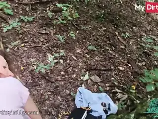 MyDirtyHobby - Outdoor anal for petite teen