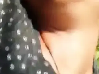 Cute Desi girl has sex outdoor