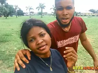 Real Africans - Homemade Gonzo Sex Tape GF Pissing On My Big Black Cock