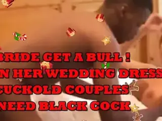 BLACK COCKED BRIDE