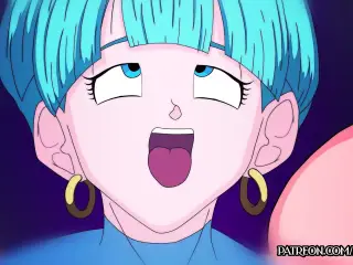 Cheating Wife Bulma's Gets A Birthday Gangbang