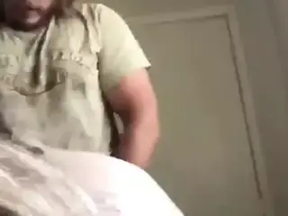 Cheating trucker fucks fat whore