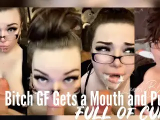Bitch GF Gets a Mouth & Pussy Full of Cum (Extended Preview)
