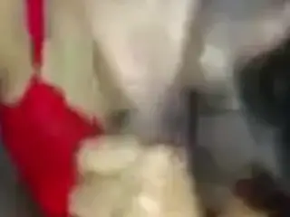 Muslim gf blowing circumcised cock