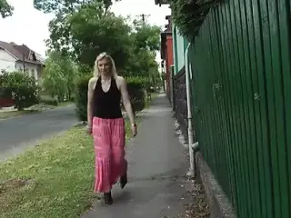 Blonde Milf With Cute Pussy Suffering the Whip