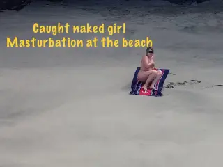 Filming beach masturbation from drone and was caught, compilation