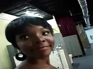 Horny black fucks the white one