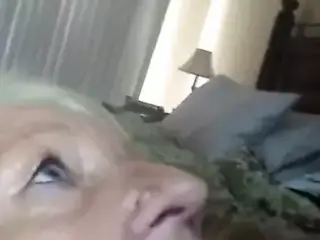 My new granny gets cum in mouth