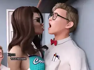 SEXBOT - she has massive milking boobs - and wants to become like a cheerleader
