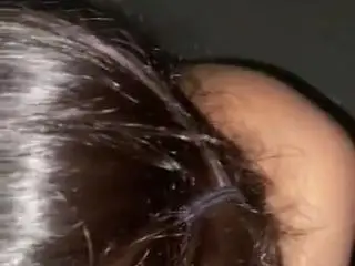 Cute Indian sucking my cock deepthroat