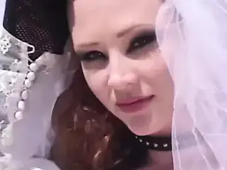 Naughty Runaway Bride Goes to Her Hung Lover for One Last Nasty Anal Adventure