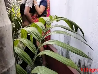 House Garden Clining Time Sex A Bengali Wife With Saree in Outdoor ( Official Video By Villagesex91)