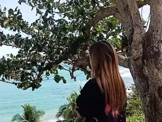 WE FUCK WHILE MY HUSBAND BIY A DRINKS