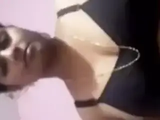 Indian girl bathes and records her own clip