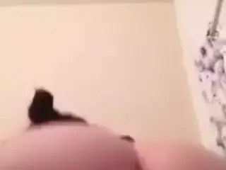 Big ass big tits strips and twerks
