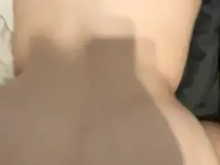 Doggy style POV creampie