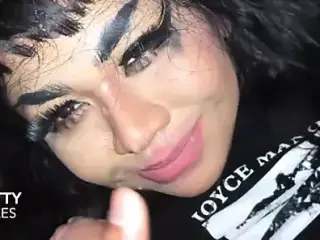 chubby latina throat