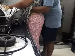 Maid getting fucked while working – clear audio