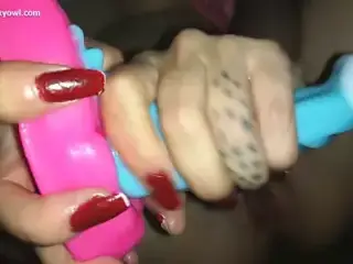 ASMR enjoying and fucking myself with my favorite toy