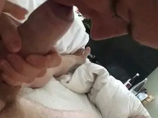 Cumming in Katie's mouth