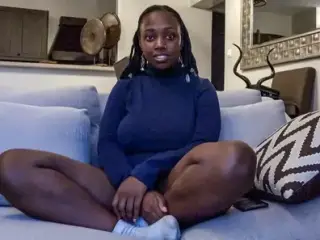 African Casting - Thick Busty Black Babe Busted Open By Fake Producer