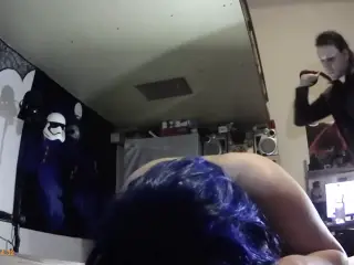 Mazo bitch punished by her Master & painfully moaning into the cam