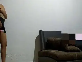 stepbrother masturbating on the couch !!!