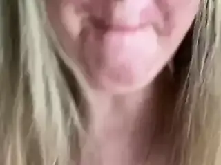Dirty pig removes clothes pins from herself