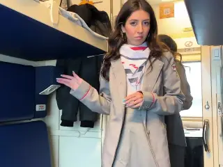 Sex with Conductor on the Train, I Hope She Doesn’t Get Fired