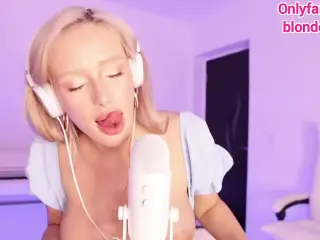 ASMR JOI LICKING YOU HARD COCK TILL CUM